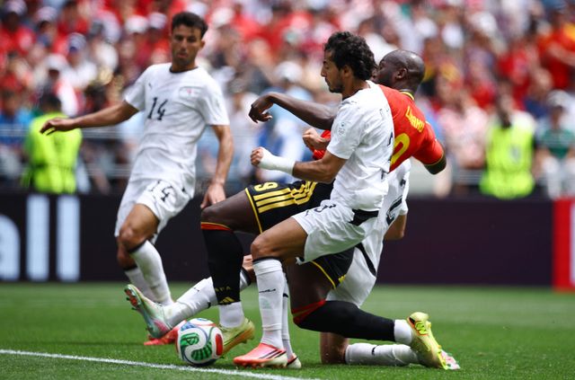 The situation that led to Hany's own goal (©Reuters/Agustin Marcarian/Gallo Images)