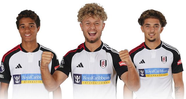 Josh King, Ollie Gofford and Brad de Jesus (©Fulham FC)