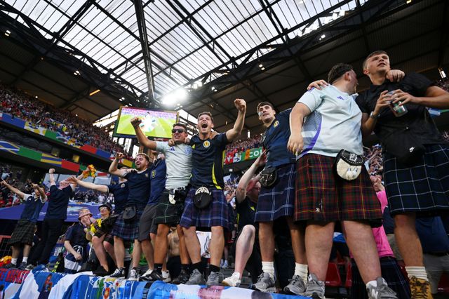 Tartan Army on the stands (©Gallo Images)