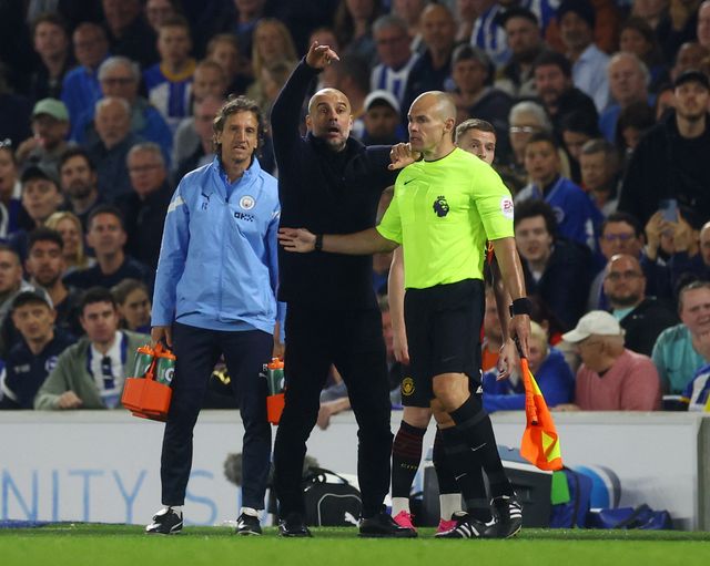 Pep in motion and action (©Getty images sport)