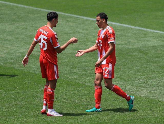 Bayern's only hopes for the future: Pavlovic and Musiala (©IMAGN IMAGES via Reuters/Katie Stratman/Gallo Images)
