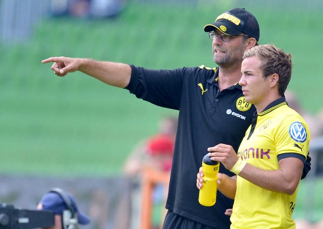 Klopp & Gotze back in 2012 (©AFP)