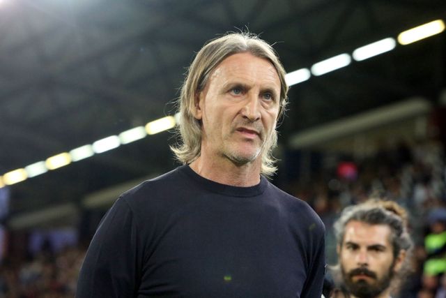 Davide Nicola leading Cagliari (©Enrico Locci/Getty Images)