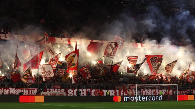 Bayern Munich's ultras (©Alex Grimm/Getty Images)